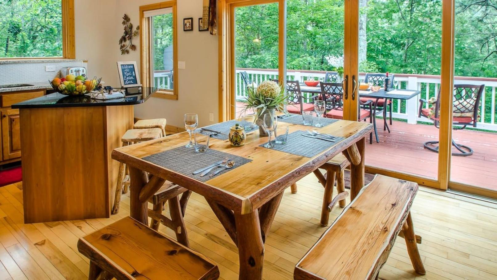 Serene Mountain And Sunset Views 3Bd Cabin แฟรงคลิน ภายนอก รูปภาพ