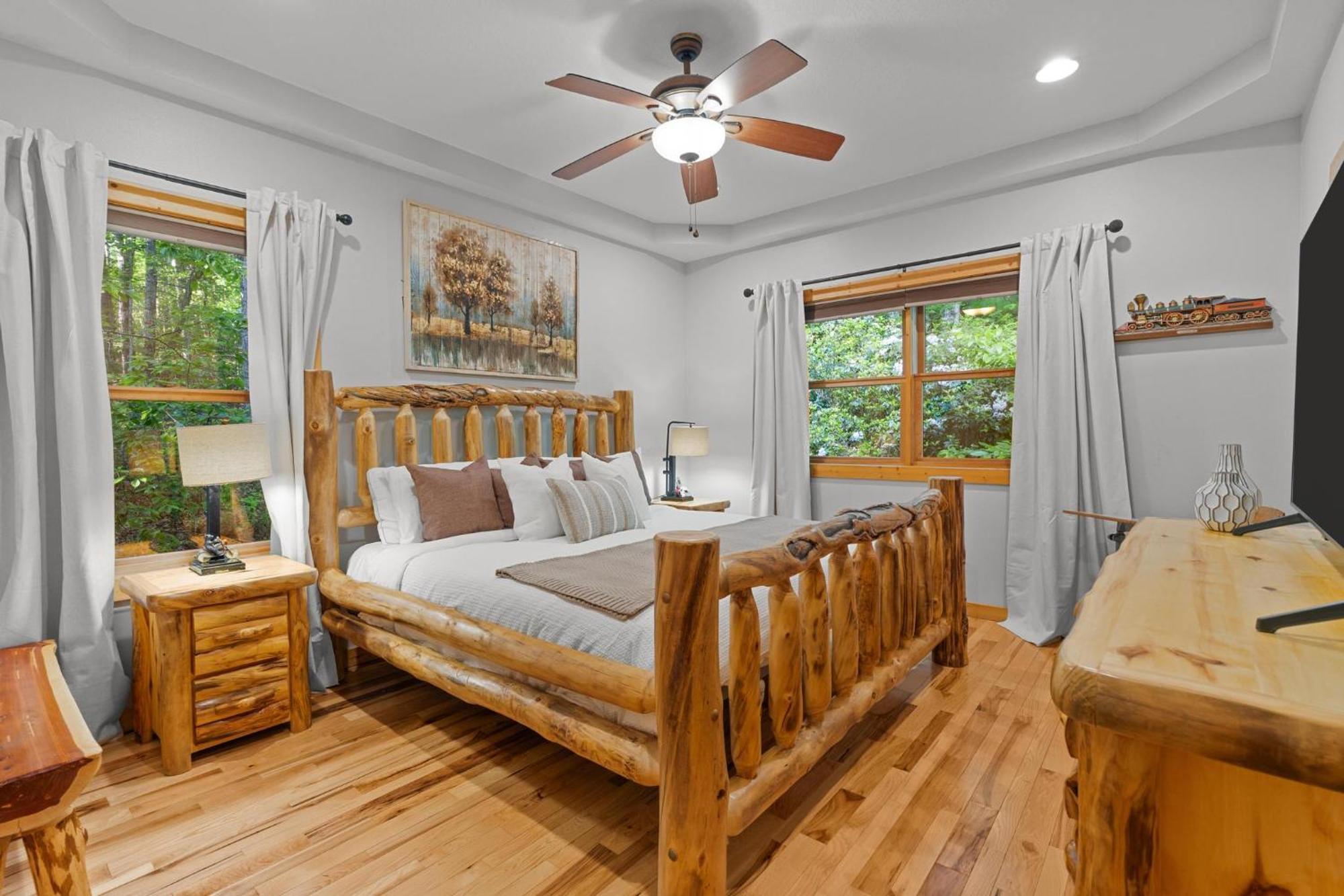 Serene Mountain And Sunset Views 3Bd Cabin แฟรงคลิน ภายนอก รูปภาพ
