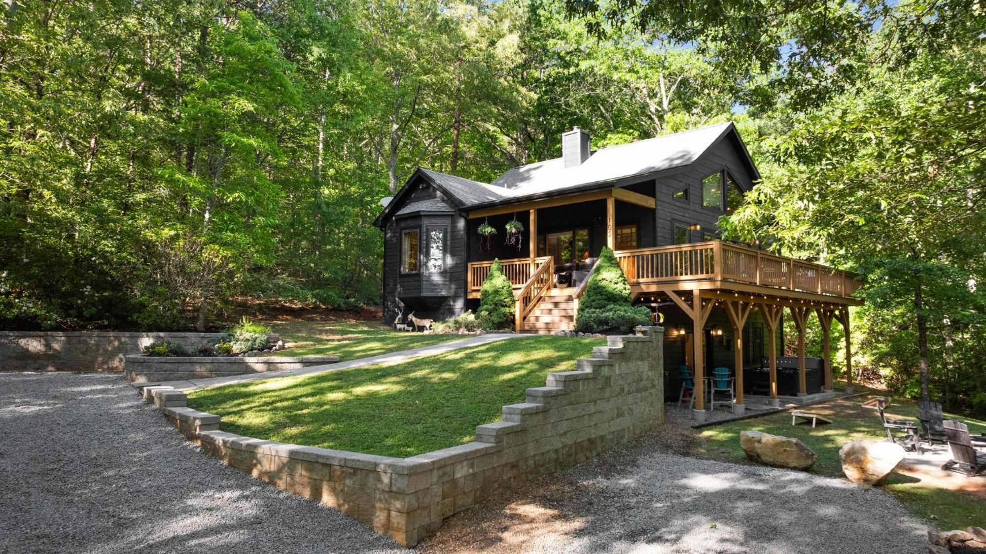 Serene Mountain And Sunset Views 3Bd Cabin แฟรงคลิน ภายนอก รูปภาพ