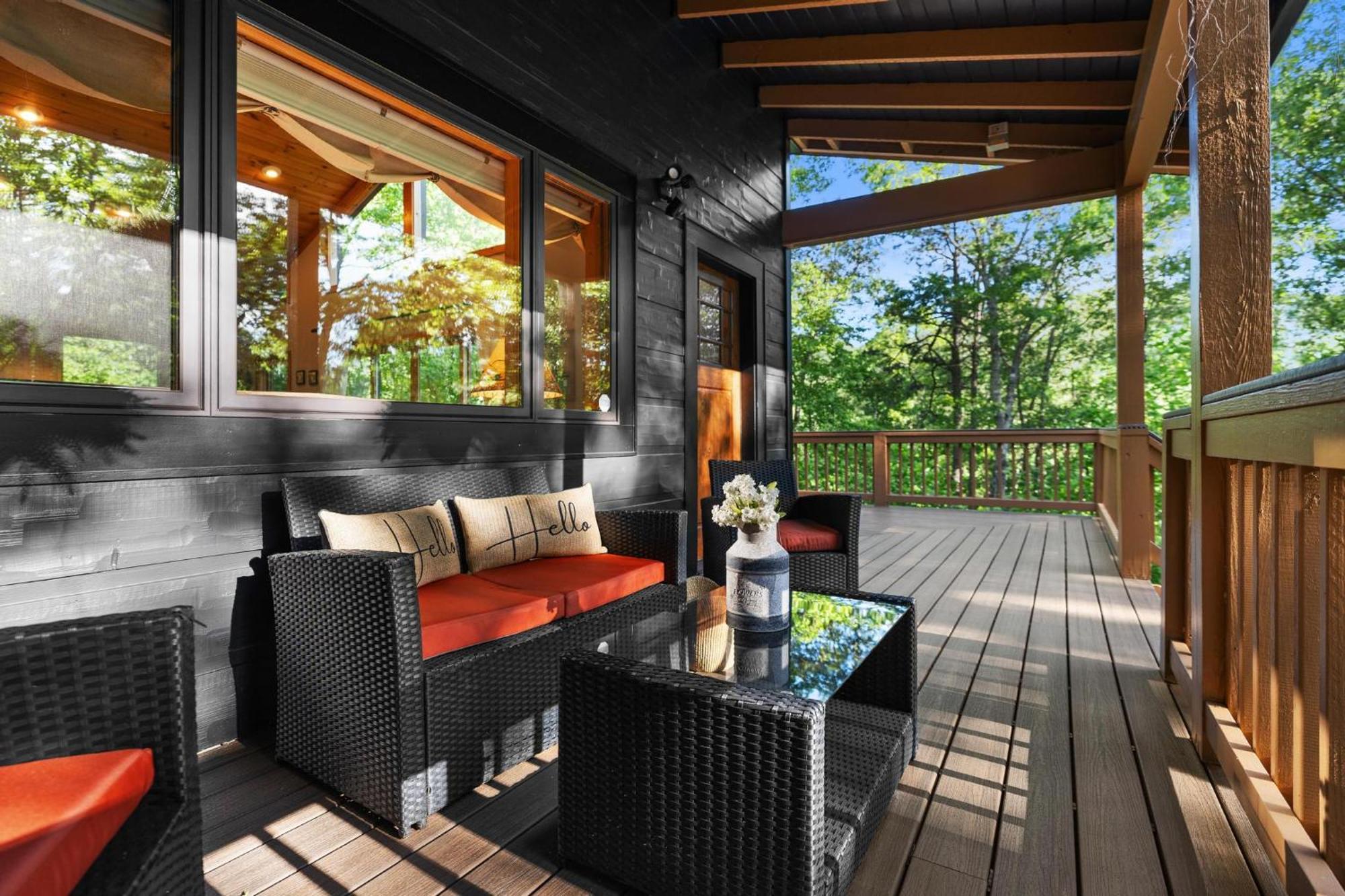 Serene Mountain And Sunset Views 3Bd Cabin แฟรงคลิน ภายนอก รูปภาพ