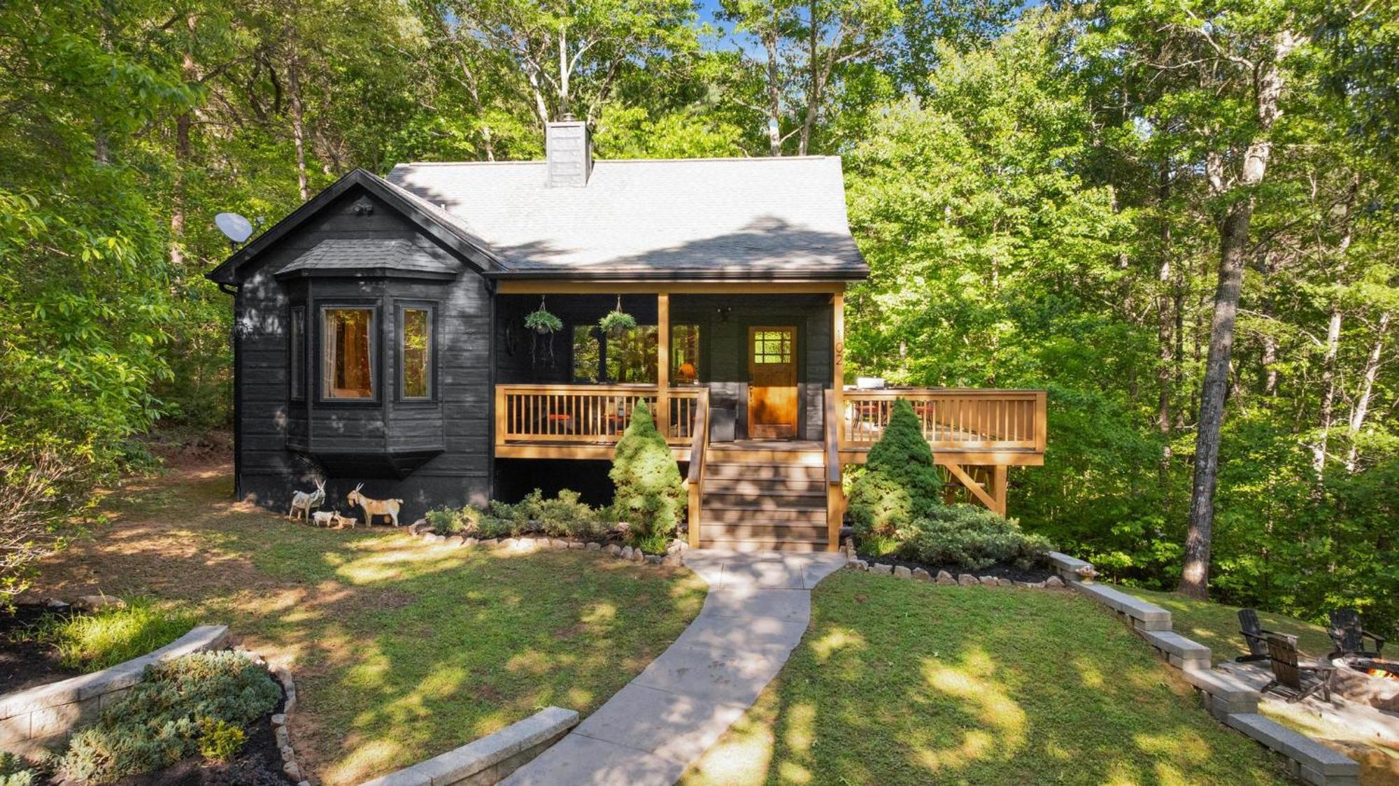 Serene Mountain And Sunset Views 3Bd Cabin แฟรงคลิน ภายนอก รูปภาพ